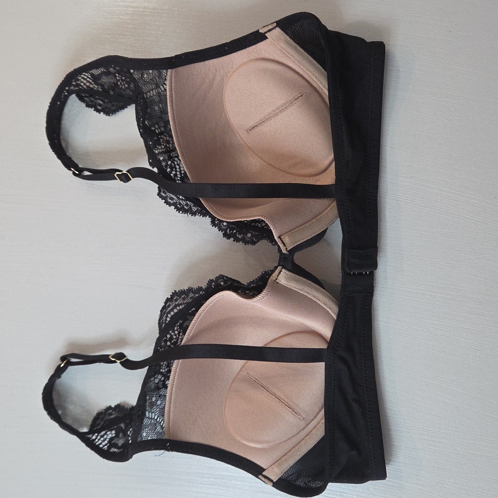 ThirdLove 24/7 Lace Contour Plunge Bra, 34B - Picture 2 of 7